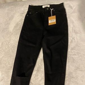 Reformation black jeans